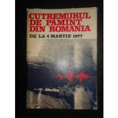 Stefan Balan - Cutremurul de pamant din Romania de la 4 martie 1977