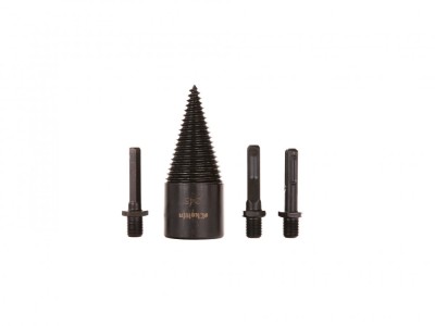 Set burghiu tip melc pentru lemn, 3 adaptoare, 45 mm, Keltin K02398 foto