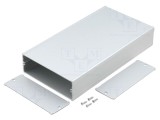 Carcasa cu panou FISCHER ELEKTRONIK TUF aluminiu gri 120x220x42mm