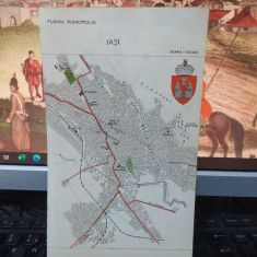 Iași, Oradea, planul municipiilor cu stemă, color, circa 1930, 109