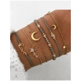 Cumpara ieftin Set 6 Bratari Aurii - 851501