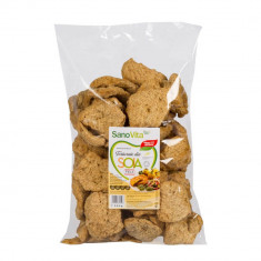 Soia Felii Sano Vita, 500g, Punga de Soia pentru Preparate, Felii Soia pentru Preparate de Post, Soia Sano Vita, Soia de Calitate, Punga de Soia Felii