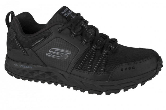 Pantofi de trekking Skechers Escape Plan 51591-BBK negru