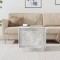 Gossi masuta de cafea, gri beton, 51x50x44 cm, lemn prelucrat