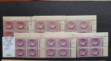 1945-1947-Franta- YT679 6 bl4 colt de coala -MNH