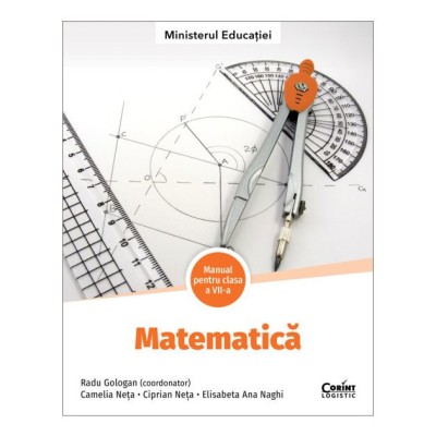 &amp;quot;Matematica. Manual pentru clasa a VII-a&amp;quot;, Radu Gologan, 2024 foto