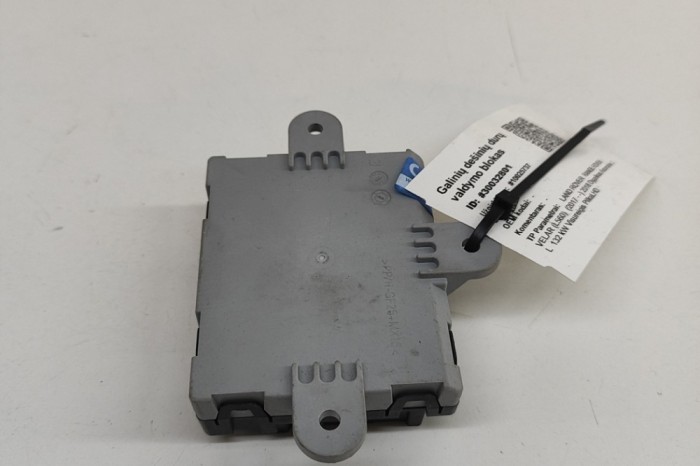 Modul de control ușă dreapta spate LAND ROVER RANGE ROVER VELAR L560 2018 OEM: J8A2-14D619-CC 30032801