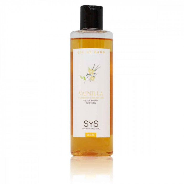 Gel de dus fara parabeni Laboratorio SyS - Vanilie 250 ml