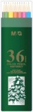 Creioane colorate hexagonale ulei pastel 36 culori/set M&amp;G