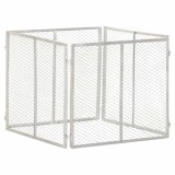 Gossi compostor de gradina, 85x85x70 cm, fier galvanizat