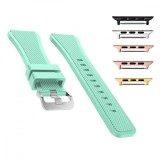 Cumpara ieftin Curea silicon compatibila Apple Watch 9|8|7|6|5|4|3|2|1 Series, 49mm|45mm|44mm|42mm, Verde