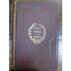 LA PHARSALE DE LUCAIN, TRADUITE EN VERS PRANCAIS PAR JAQUES DEMOGEOT, PARIS 1866