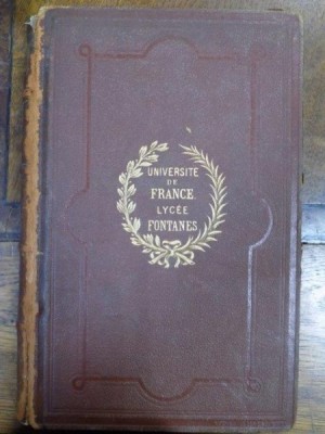 LA PHARSALE DE LUCAIN, TRADUITE EN VERS PRANCAIS PAR JAQUES DEMOGEOT, PARIS 1866 foto