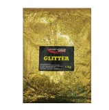 Cumpara ieftin Sclipici Decorativ Auriu Intens 0.8mm 1 Kg, ABW Royal