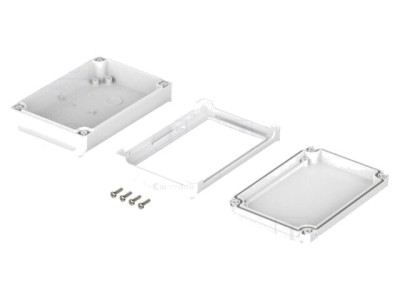 Carcasă desktop BOPLA BoVersa 88x125x42mm policarbonat IP68 albă foto