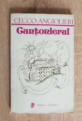 Canțonierul. Sonete - Cecco Angiolieri foto