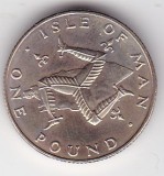 Moneda Insula Man 1 pound 1978 &ndash; triskelion, Elizabeth II