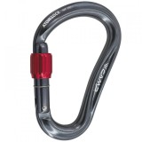 Carabiniera CAMP Atom Lock Gun Metal HMS, 26kN, Filet, Alpinism, Asigurare, Rapel