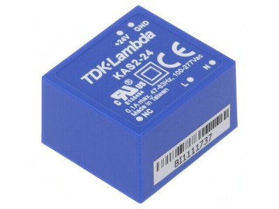 Convertor AC/DC 2W 24VDC KAS2-24 foto