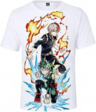 Tricou pentru Cosplay My Hero MHA - Tricou cu sublimare 3D cu decolteu - Cămașă