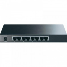 Switch TP-Link TL-SG2008, 8 porturi Gigabit, Smart, Rackmount, TTag-based VLAN, STP/RSTP/MSTP, IGMP V1/V2/V3 Snooping, DHCP Filtering, 802.1P Qos, Rat foto