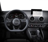 Folie Protectie Navigatie Audi A3 Sedan 2016-2020, Duragon, protectie Display Navigatie, silicon Mat, Anti-zgarieturi, Anti-amprenta, kit instalare