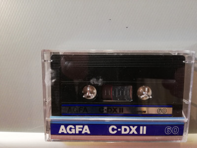 AGFA C-DX II - Chrome/60min/Caseta de colectie - Stare: ca noua /made in RFG foto