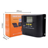 Controler solar MPPT 40A cu afisaj electronic, 12V/24V/36V/48V, 7 moduri de functionare, Elmhurst