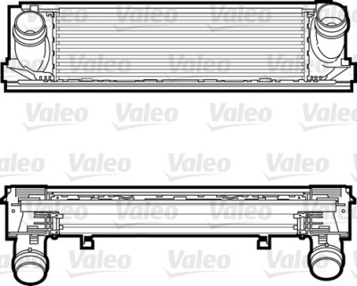 VALEO 818263 Intercooler, compresor foto