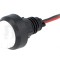 Lampă LED control albă 220V 13mm IP40 plastic