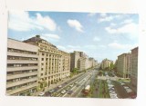 RF153 - Carte Postala - Bucuresti. Bdul General Magheru, circulata 1968