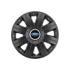 Set 4 capace roti Cosmos Negru R15, pentru gama auto Ford, Autohelix MSA