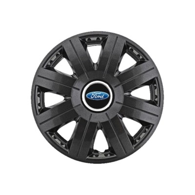 Set 4 capace roti Cosmos Negru R15, pentru gama auto Ford foto