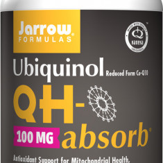 Supliment alimentar Jarrow Formulas Ubiquinol QH-absorb 100 mg, 60 capsule