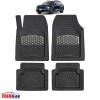 Covorase Auto TeamCar&reg; Tip Tavita Kia Sportage V (2021+) Silver, Cauciuc