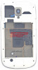 Carcasa mijloc completa Samsung Galaxy S III mini i8190 WHITE
