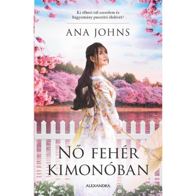Nő feh&amp;eacute;r kimon&amp;oacute;ban - Ana Johns foto