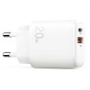 Incarcator Retea USB Joyroom LG3028E3, 1 X USB - 1 X USB Tip-C, Quick Charge, 20W, Alb