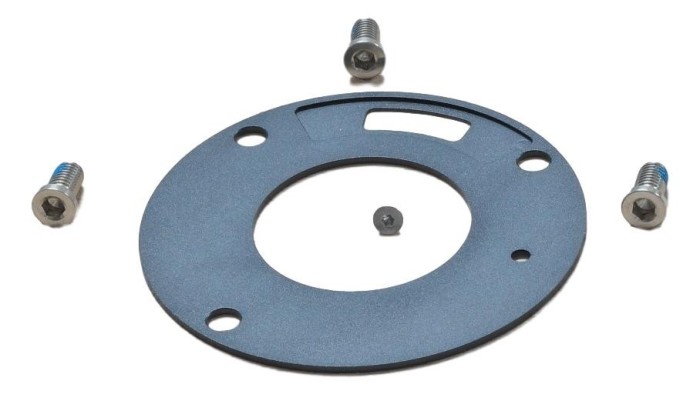 HammerSchmidt Collar Bolts, Iscg Plate 05 - Silver Ultimate FactoryBikes