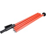 EXTOL PREMIUM stativ telescopic, ALU, &icirc;nălțime reglabilă: 590-3000mm, conector filetat 5/8-1/4, pentru nivelă laser.