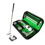 Set antrenament golf interior si exterior, covor de golf cu revenire automata a mingii, accesorii pentru jucatori amatori si profesionist