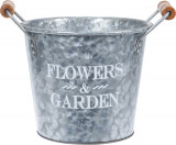Ghiveci Flowers Garden, 19x24 cm, metal, Excellent Houseware