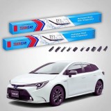 Cumpara ieftin Ștergătoare Toyota Corolla E21 Touring Sports 2019-prezent | Set Față Flat Premium &ndash; TeamCar&reg;