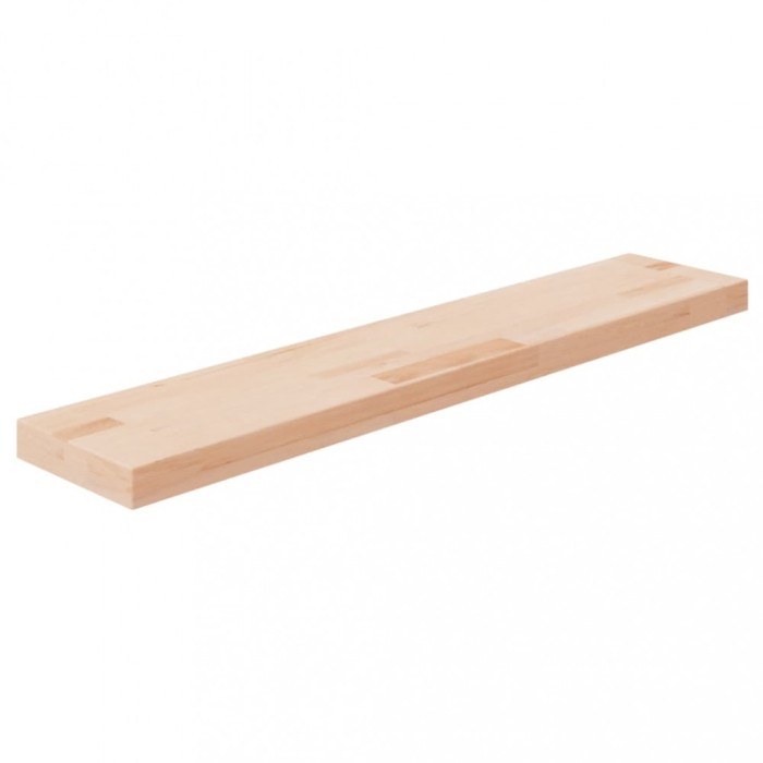 Gossi polita, 100x20x4 cm, lemn masiv de stejar netratat