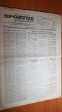sportul popular 13 ianuarie 1953-schi slalom,alpinism-transversarea fagarasilor
