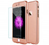 Husa Fullcover iPhone 7 iPhone 8 Rose Gold 360&deg; Joyroom + Folie Sticla