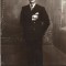 P2125N Veteran rom&acirc;n din Primul Război Mondial cu Serviciul Credincios, Crucea comemorativă a războiului 1916-1918 și panglica Bărbăție și Credință