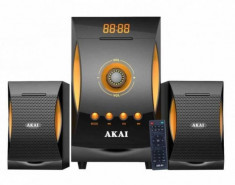 Akai Sistem Boxe Active 2.1 Bluetooth, Negru foto