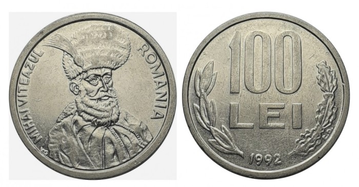 Romania 100 lei 1992 * cod 29