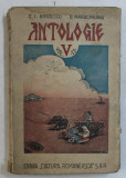 ANTOLOGIE V , VOLUMUL II de C.I. BONDESCU si D . MARACINEANU , 1937